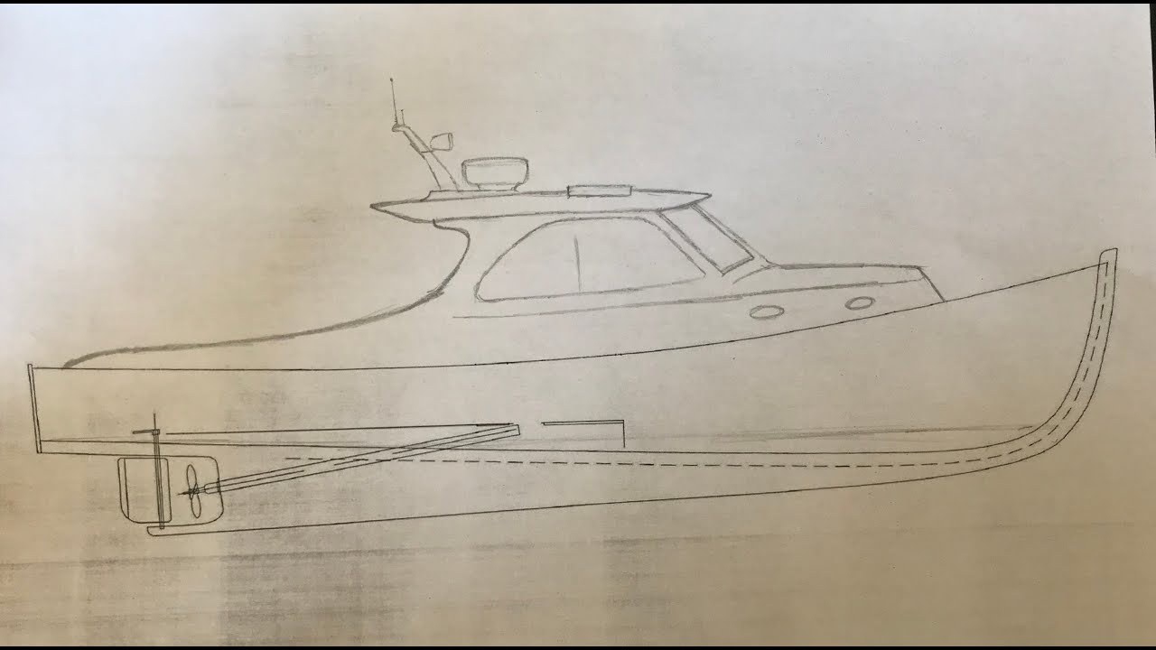 RC Lobster Boat from scratch build process