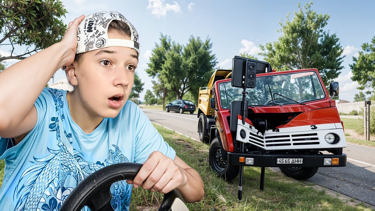 УЗКИЕ УЛОЧКИ и ШАШКИ на КАМАЗЕ в БИМКЕ... | BeamNG.drive