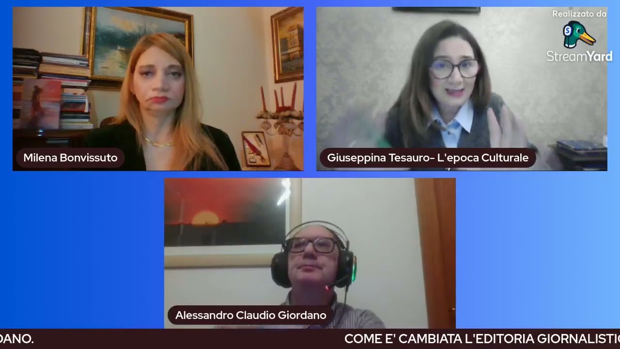 Editoriale ne parliamo con due giornalisti  Tesauro e Giordano