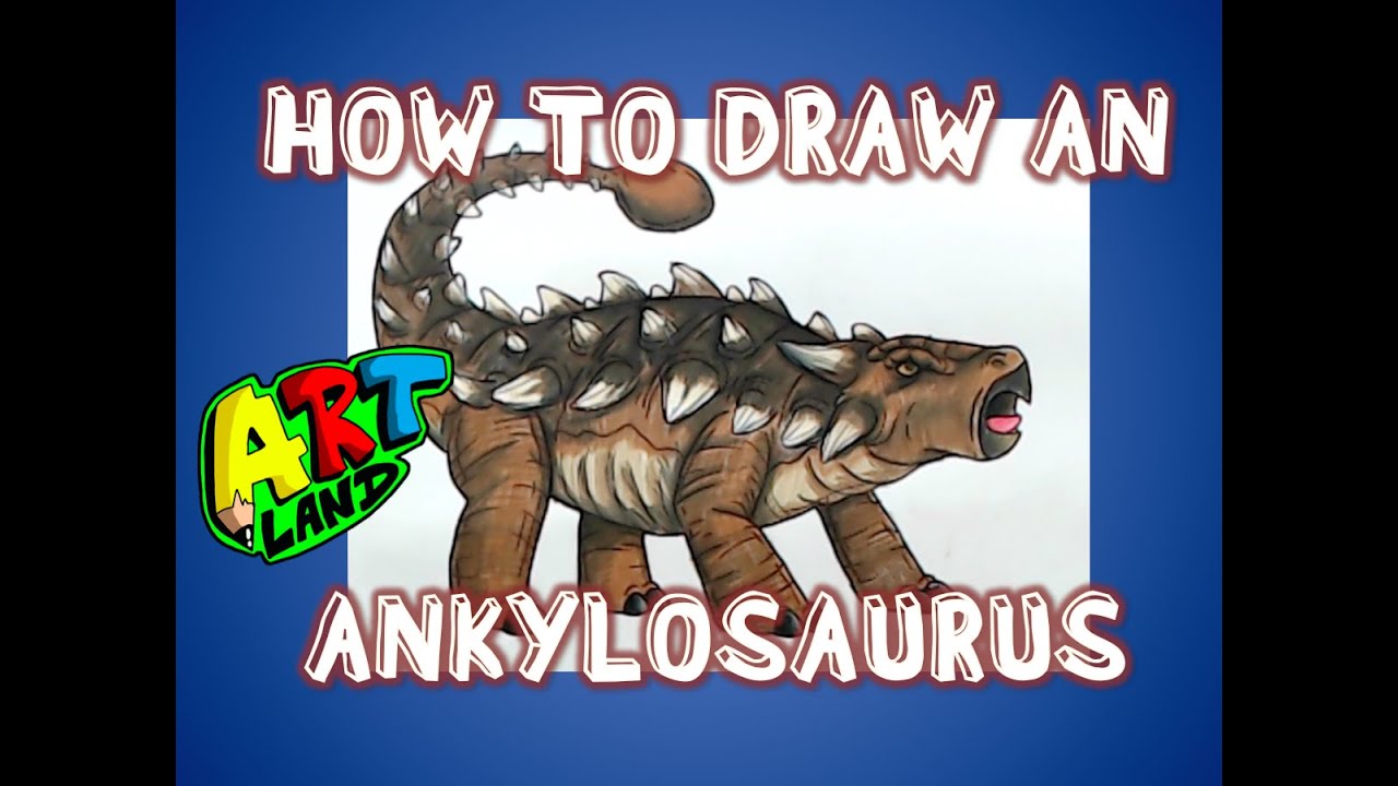 How to Draw an ANKYLOSAURUS