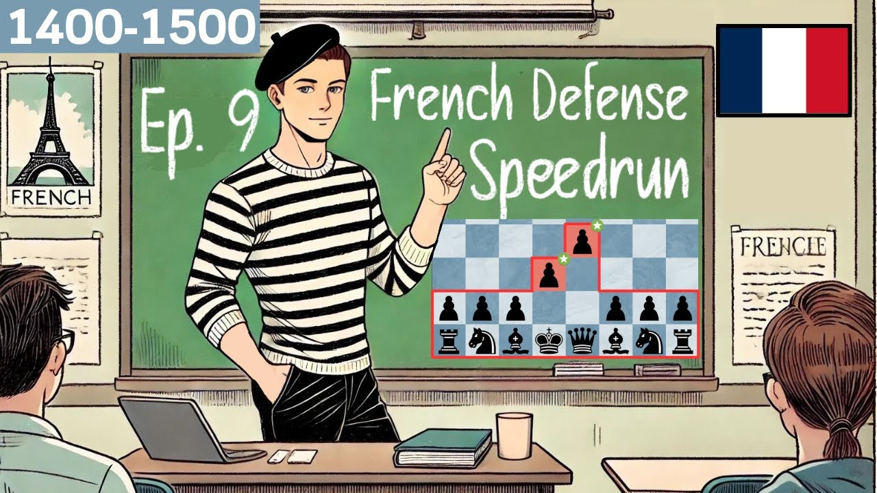 Our First Fort Knox Variation! | French Defense Speedrun | Episode 9 | 1400-1500