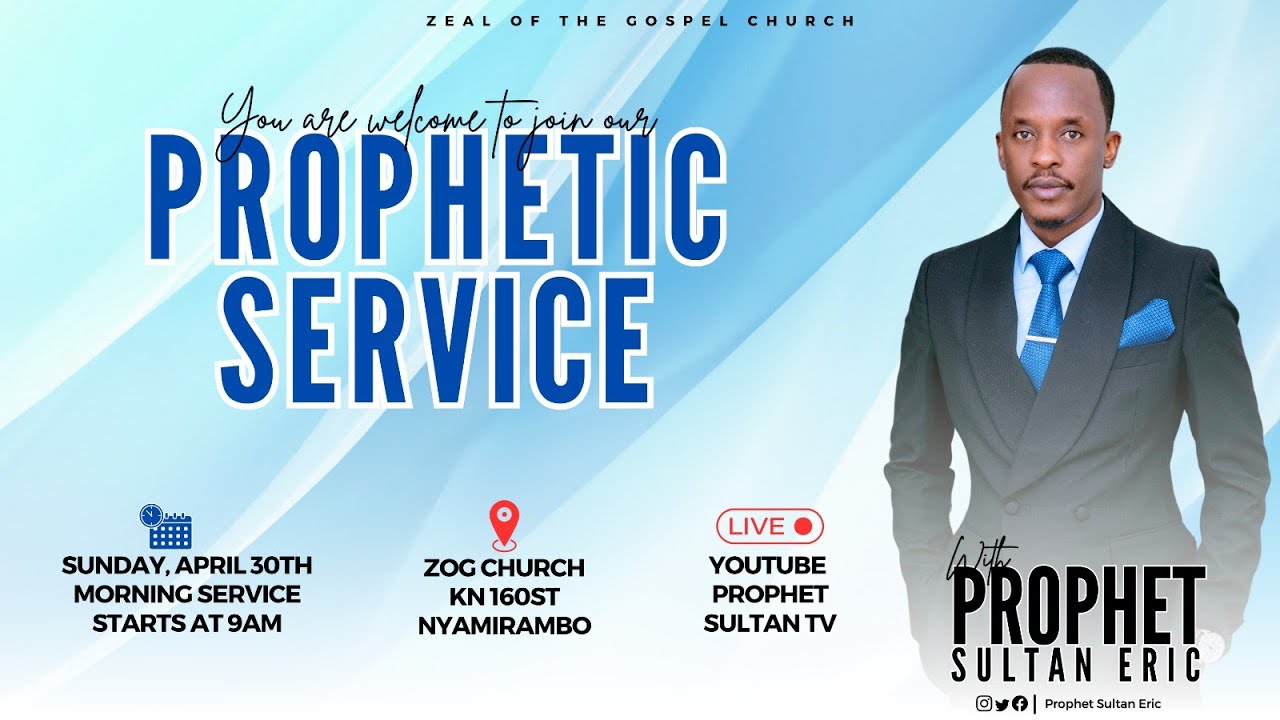 ALL THINGS WORK TOGETHER FOR OUR GOOD  WITH PROPHET SULTAN ERIC