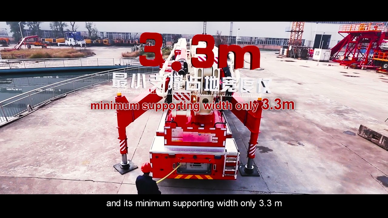 Sany Long    Span Water Tower Fire Truck