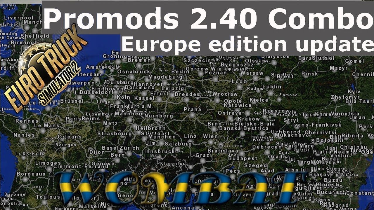 ETS2 1.34 - Promods 2.40, Rusmap, Southern region, Romania Extended, YKSRSK, Great Steppe