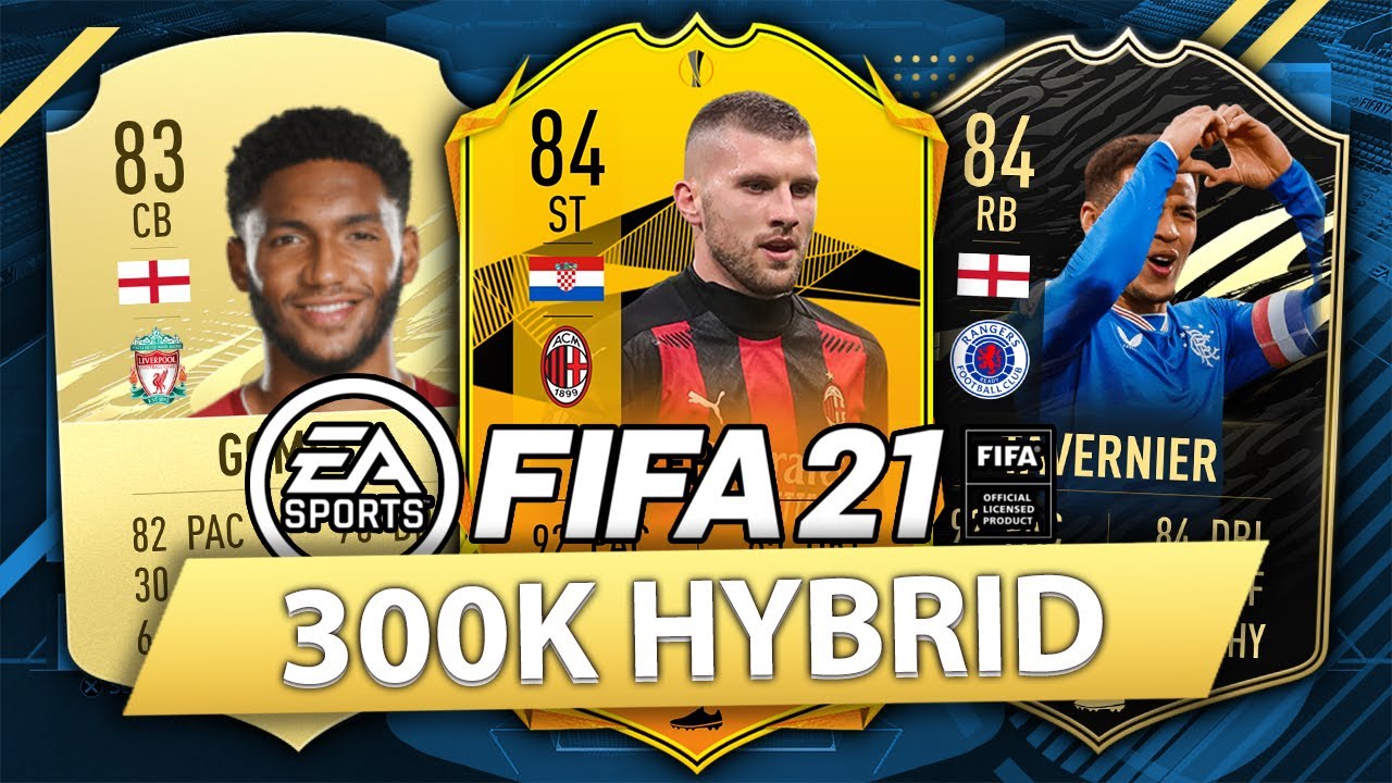 SUPER SWEATY 300K HYBRID w/ SIF TAVERNIER! FIFA 21 SQUAD BUILDER