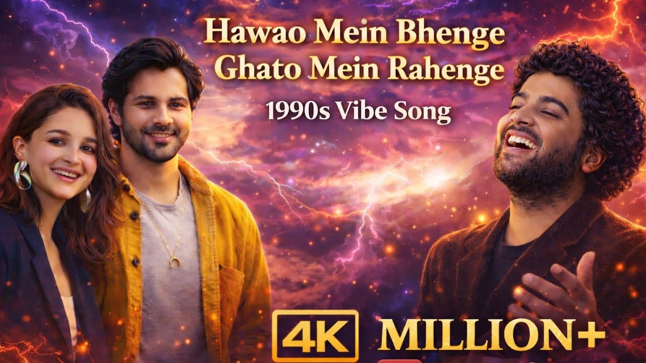 Hawaon Mein Rahenge, Ghataon Mein Rahenge | 1990’s Song | Varun Dhawan | Alia Bhatt | Arijit Singh