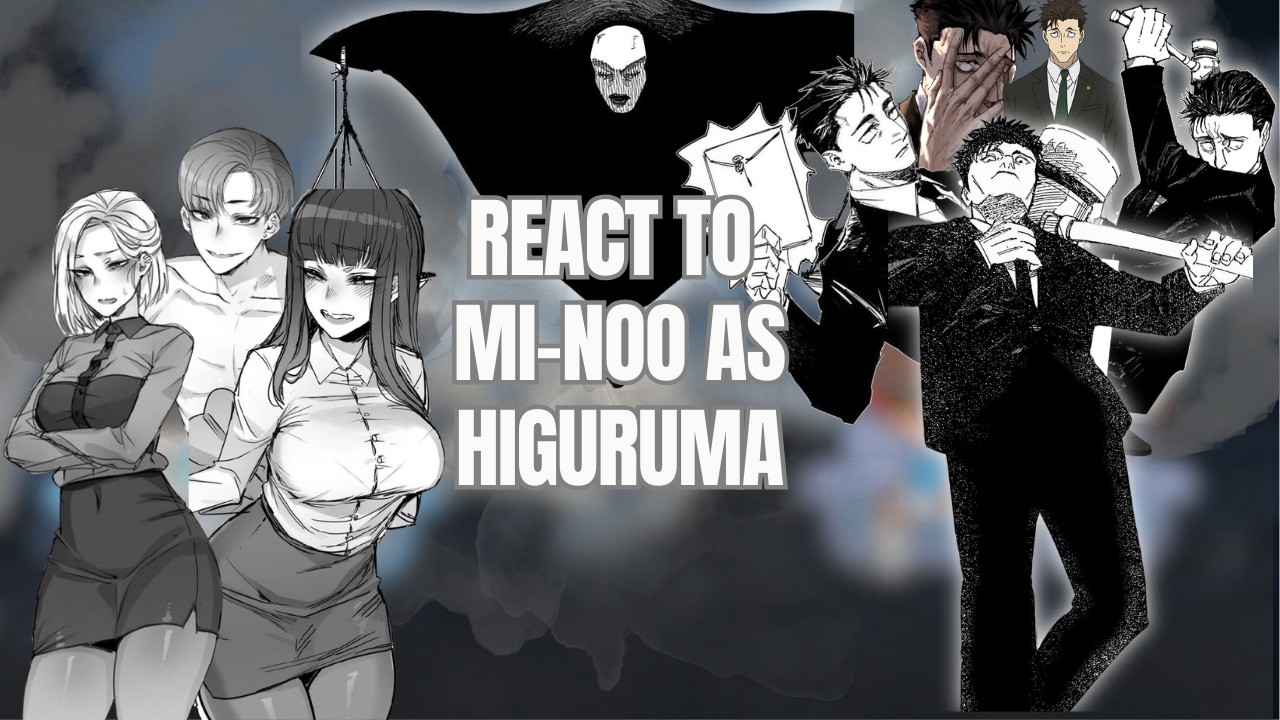 Why Are You Getting Out From There React to Mi-noo as Higuruma |JJK|AUl Gacha React|-🇺🇸