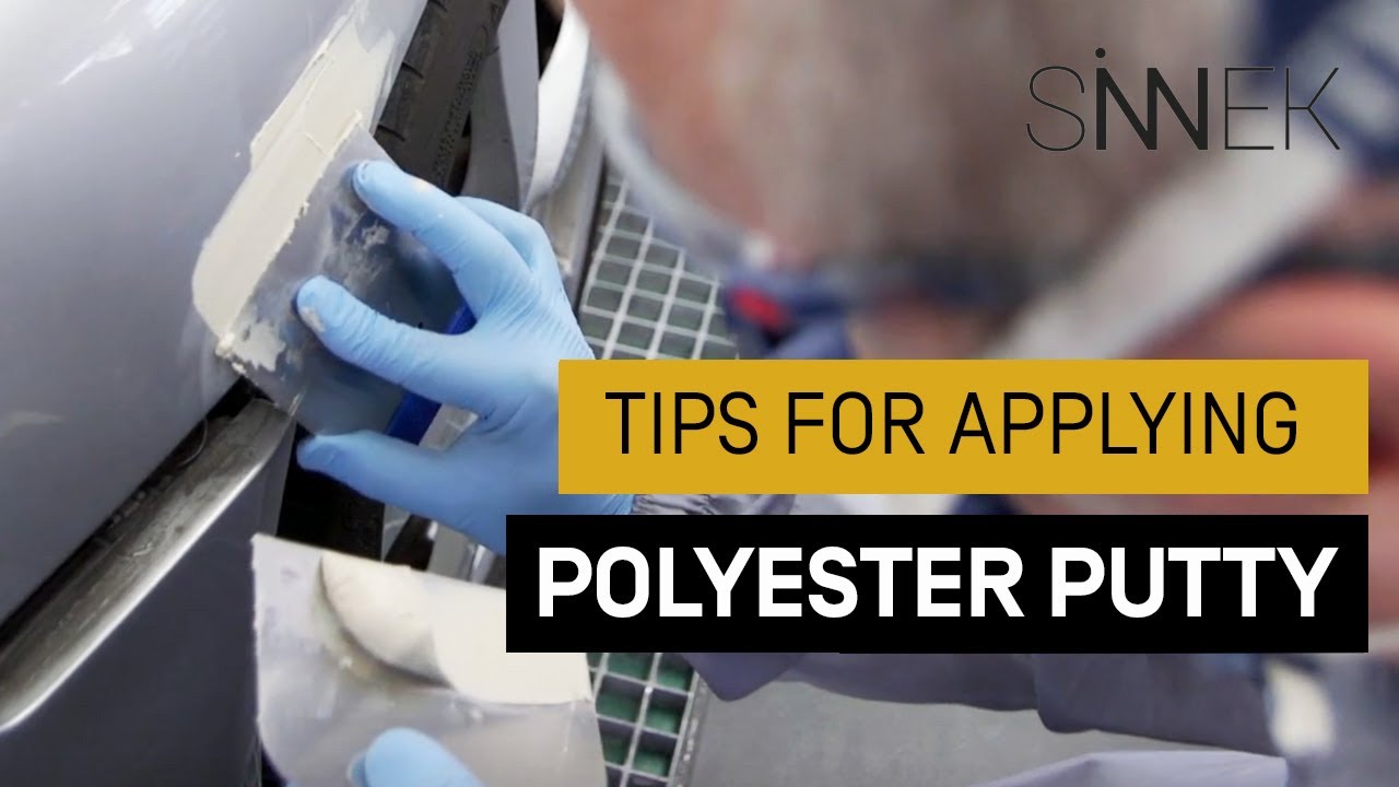 5 Tricks to APPLY POLYESTER PUTTY on a Car