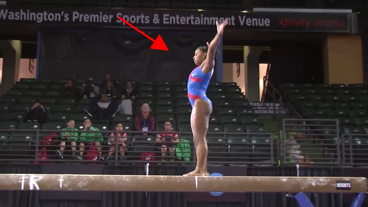 Simone Biles Full Beam Routine (USA) - 2016 Pac Rims Podium Training