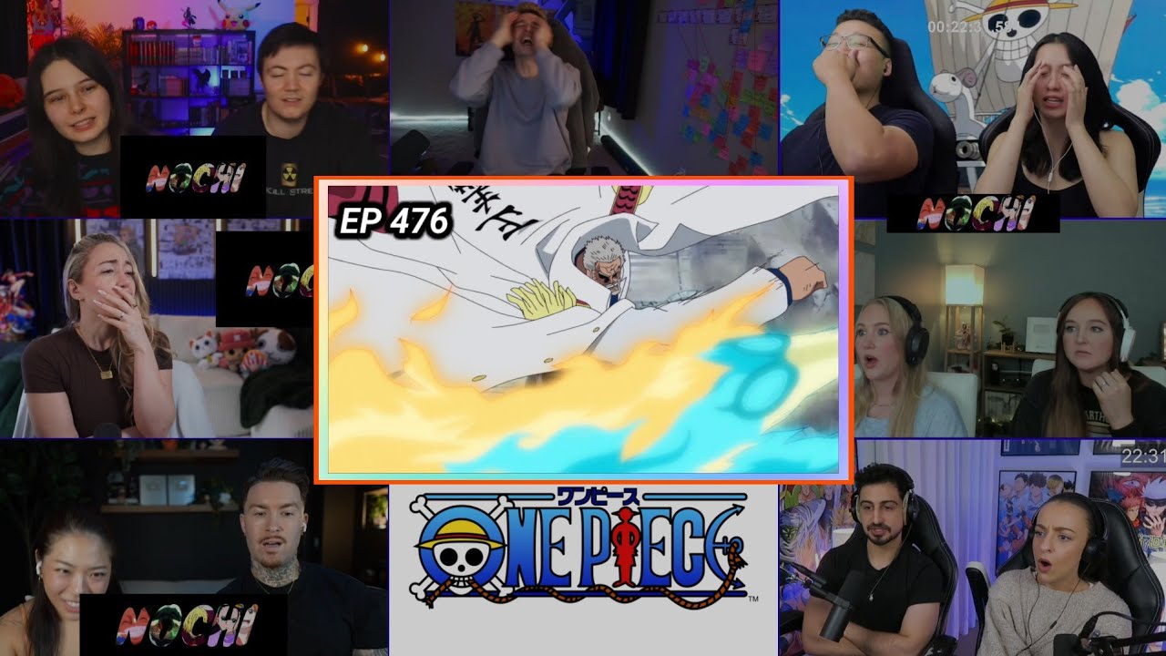 ONE PIECE | GARP PUNCHES MARCO!!! | EPISODE 476 | REACTION MASHUP | ワンピース