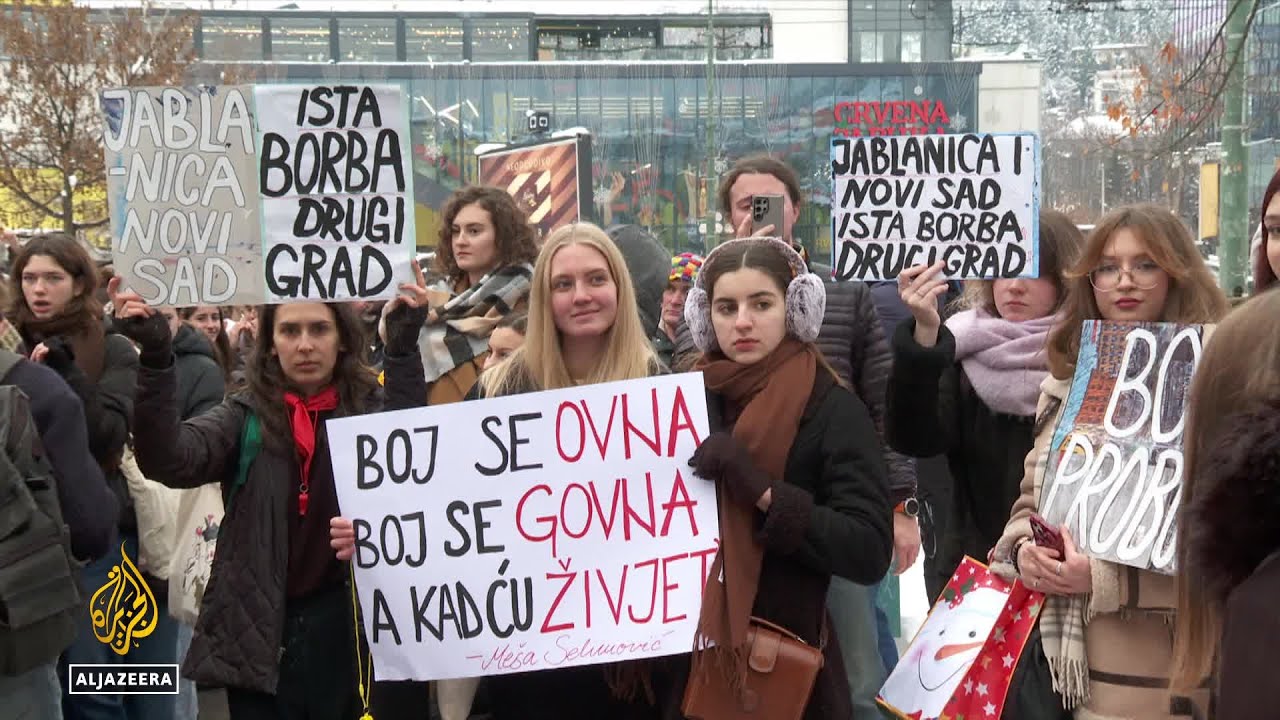 Sarajevski studenti podržali kolege u Srbiji