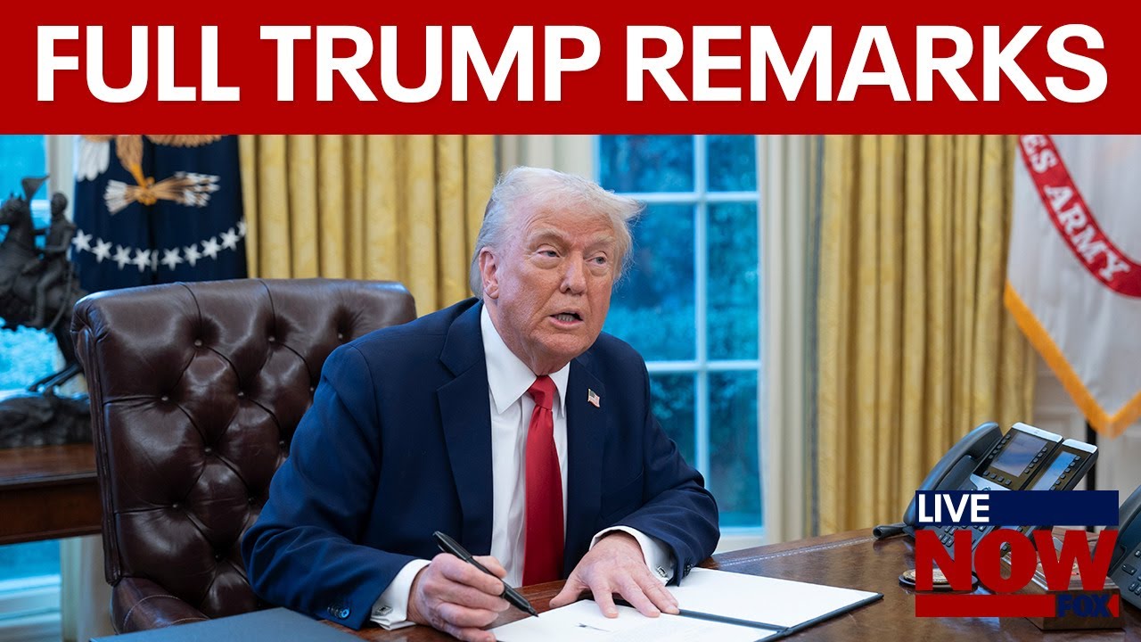 President Donald Trump signs new executive orders | LiveNOW from FOX