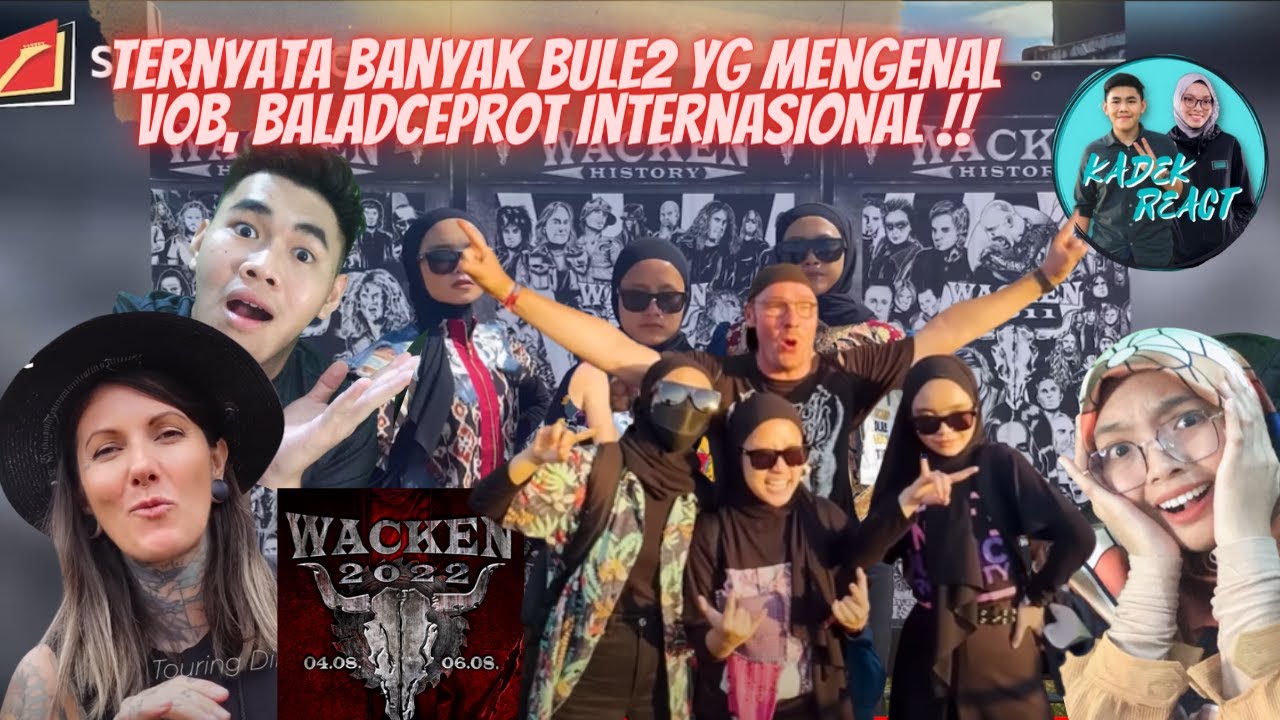TRIO BERHIJAB METAL !! SUPERMUSIC - VOB FIGHT DREAM BELIEVE EUROPE TOUR 2022
