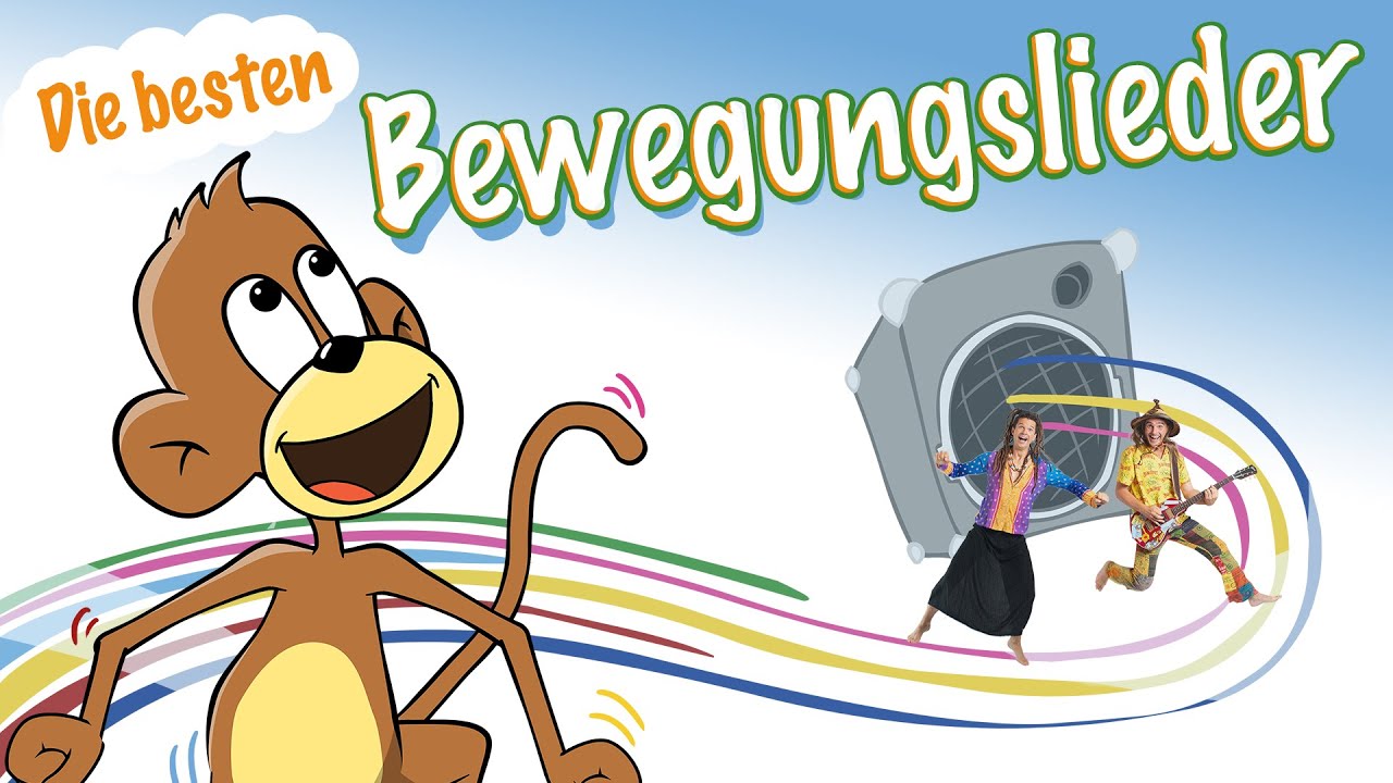 ♪ ♪ Die besten Bewegungslieder f&uuml;r Kinder - Rodscha und Tom Mitmachlieder