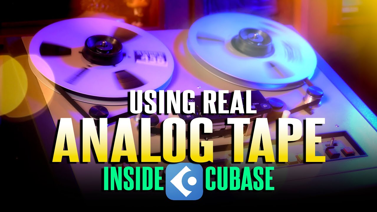 Reel To Reel Tape / Cubase Hybrid Setup