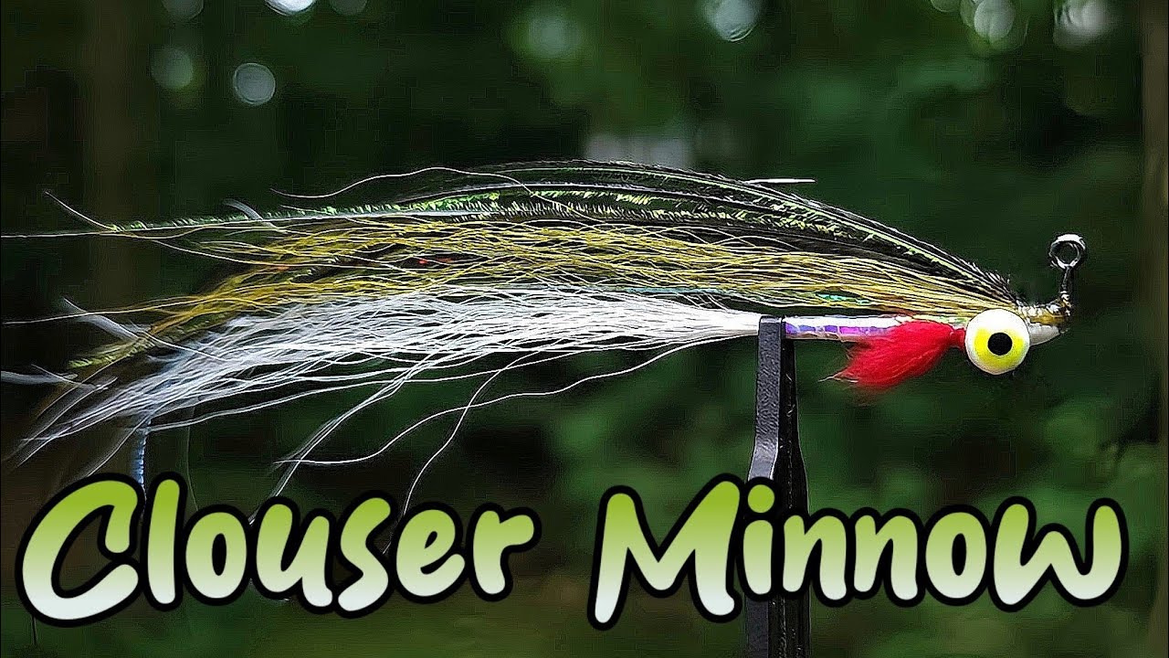 Jig Hook Clouser Minnow Tutorial | Fast-Sinking Tungsten Eyes for High Water Success