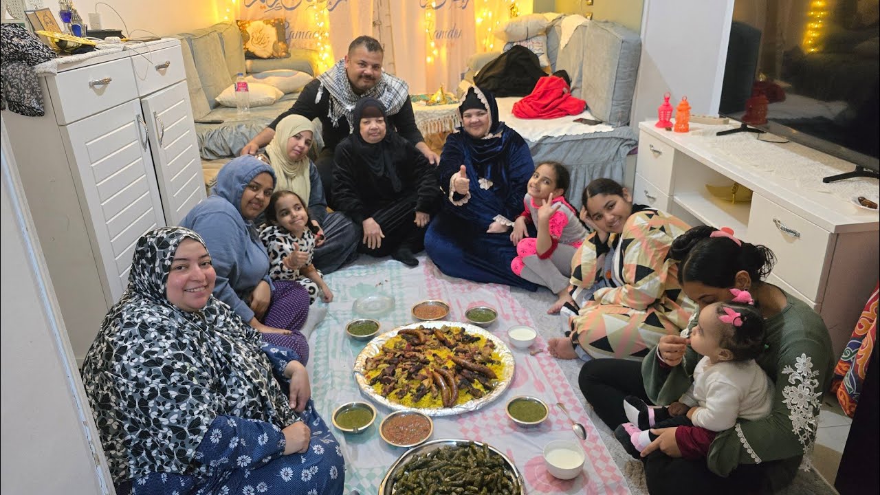  عزومةالنهاردة برعايةحب العيلةاللمّة دي هي اللي بتخلي لرمضان طعم تاني بيوتنادايمًا مفتوحة بالخير ❤️