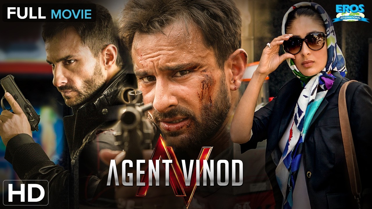 Agent Vinod (Агент Винод) Full Movie Russian Dubbed | Indian JAMES BOND on Mission | Saif Ali Khan