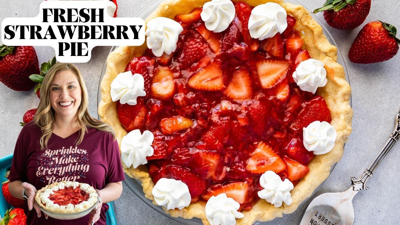 Рецепт вирусного клубничного пирога без желе — ТАК просто и вкусно!