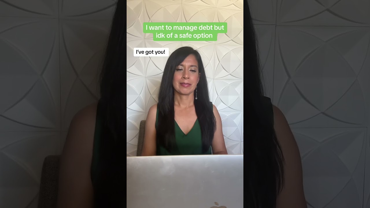 Q: I want to manage debt but idk of a safe option 