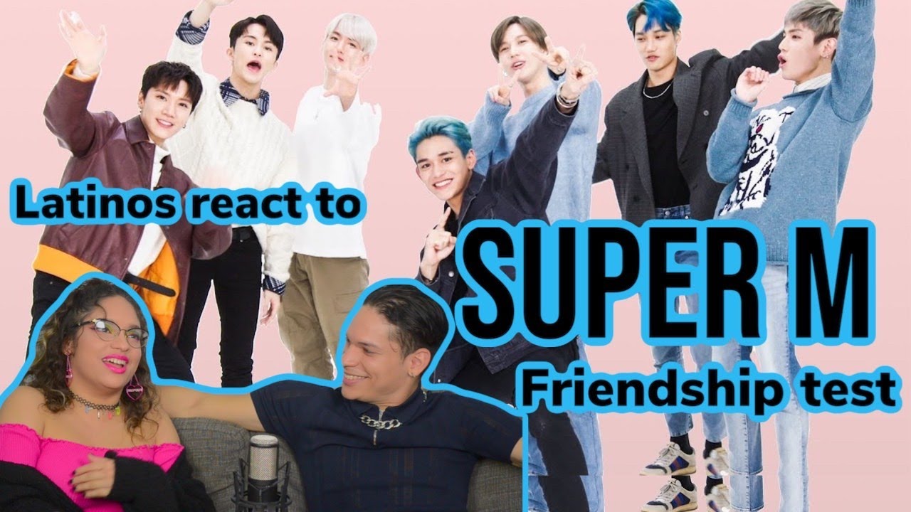 Latinos react to SuperM Takes a Friendship Test | Glamour REACTION | FEATURE FRIDAY ✌