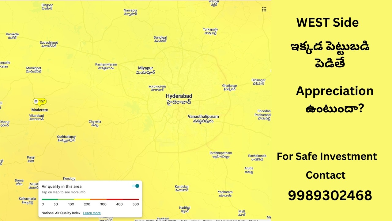 After Hitech City & Gachibowli – Where to Invest in West Hyderabad? | 9989302468 | Search Local