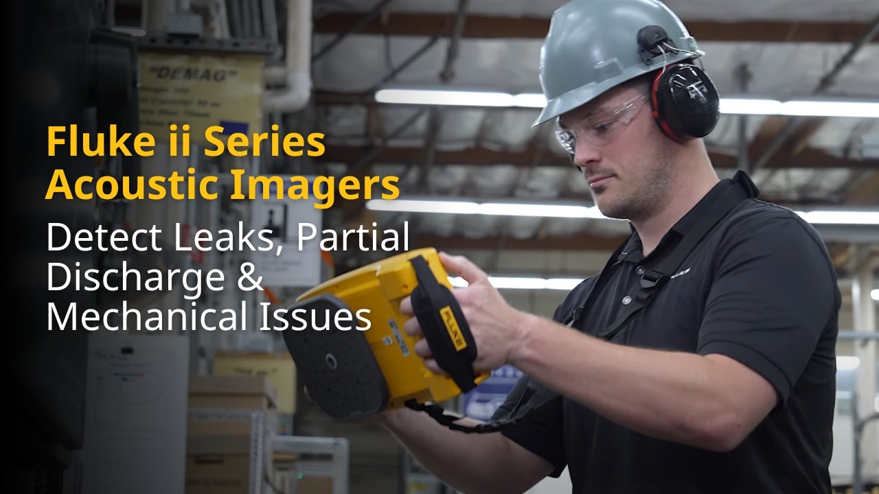 Fluke ii Series Acoustic Imagers for Leak Detection | Fast, Visual Air & Gas Leak Finder