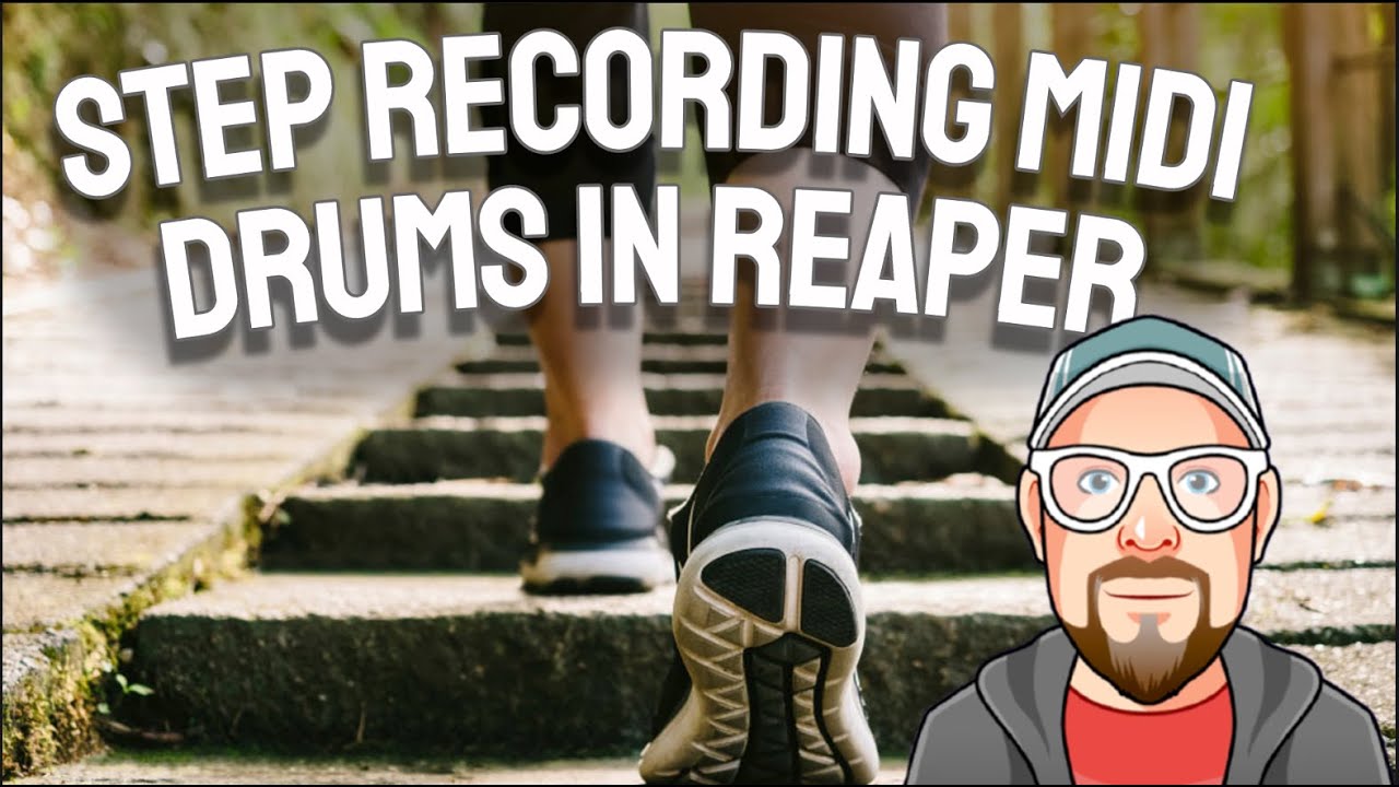 Пошаговая запись MIDI-ударных в REAPER