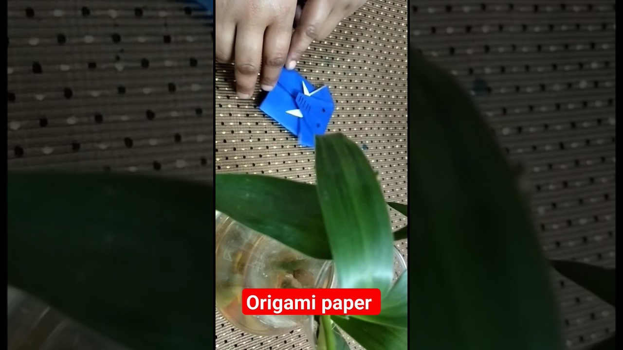 How to make easy origami paper elephant 🐘