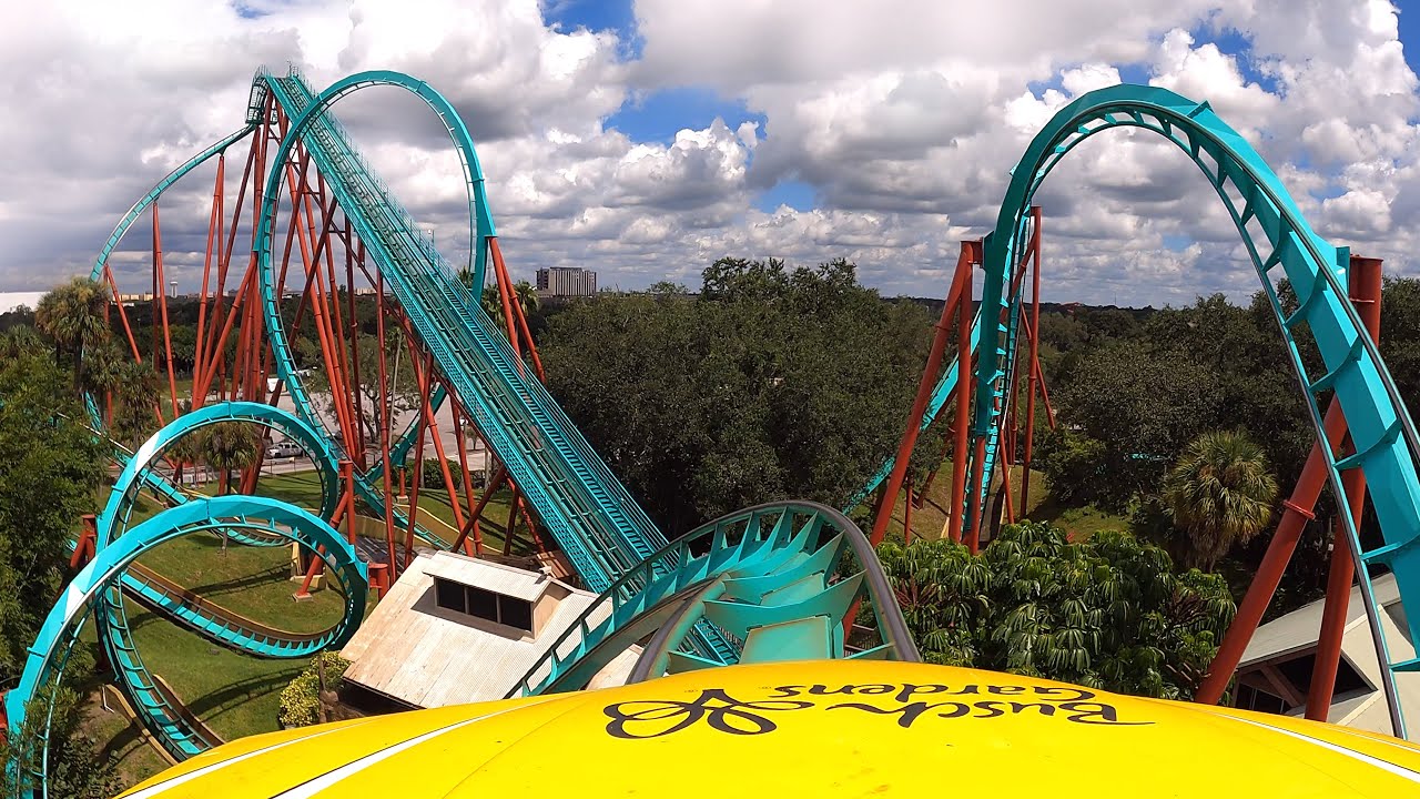 Kumba Front Seat POV - Busch Gardens Tampa Bay