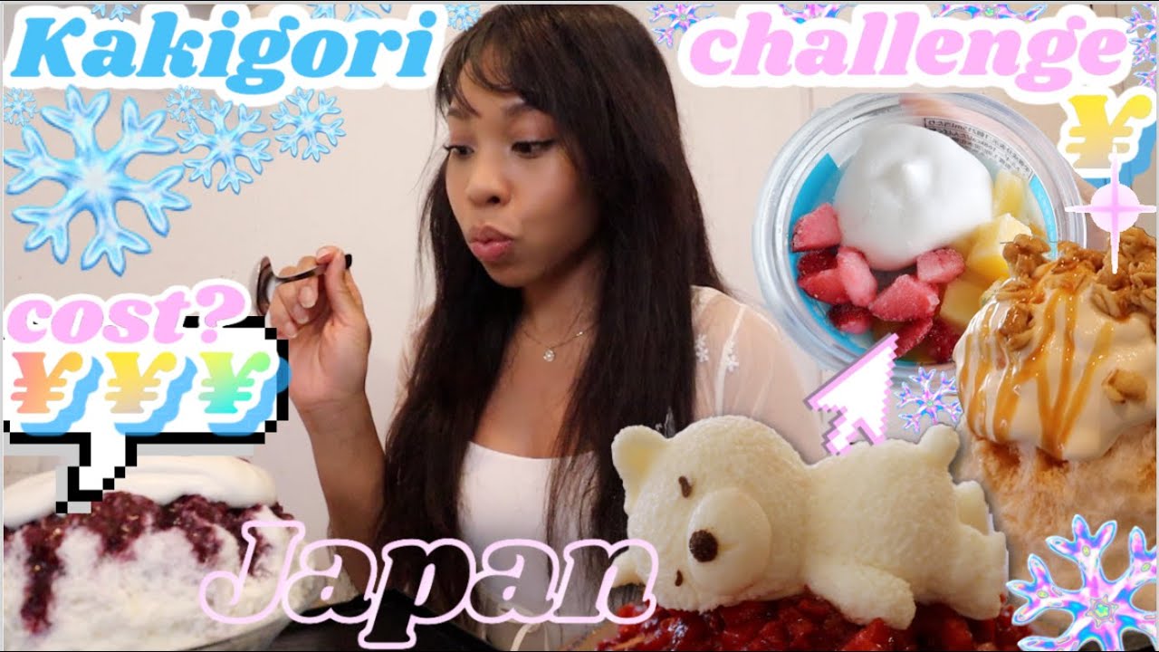 🎐MUST TRY SHAVED ICE IN JAPAN AND IT GET'S MORE EXPENSIVE EACH TIME!🌻🍧