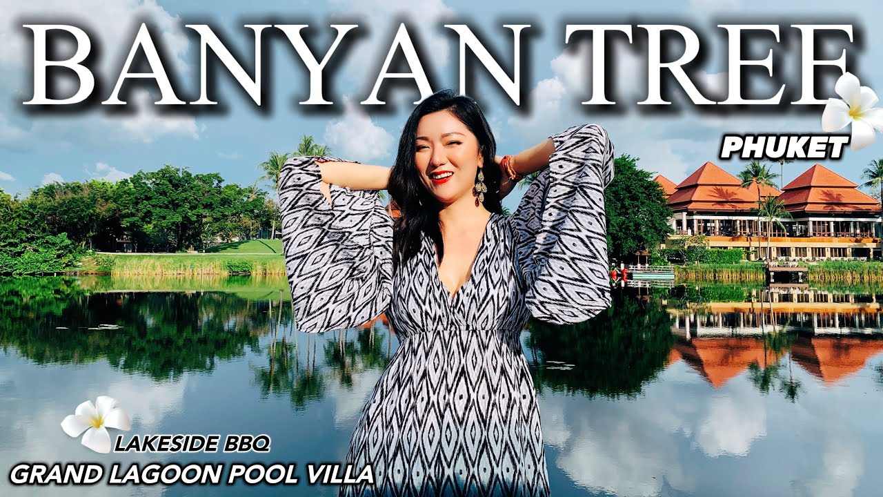 【Vlog3】Banyan Tree Phuket浪漫的夜与白｜湖边私人烛光BBQ晚餐｜泳池边上的美好早晨｜Wonderful grand lagoon pool villa