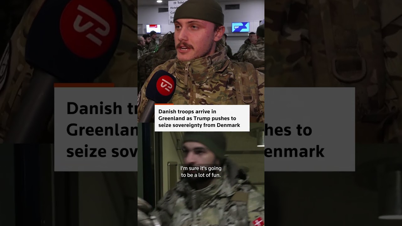 Danish soldiers land in Greenland amid Trump threats | REUTERS