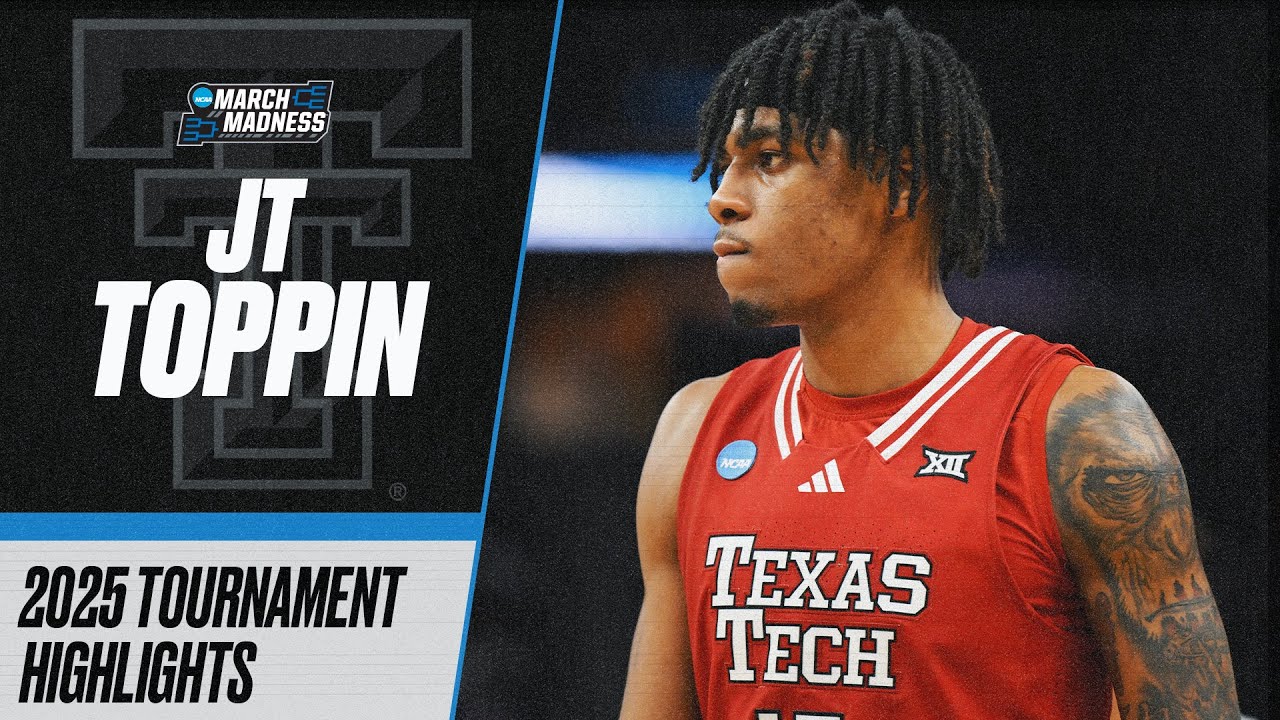JT Toppin 2025 NCAA tournament highlights