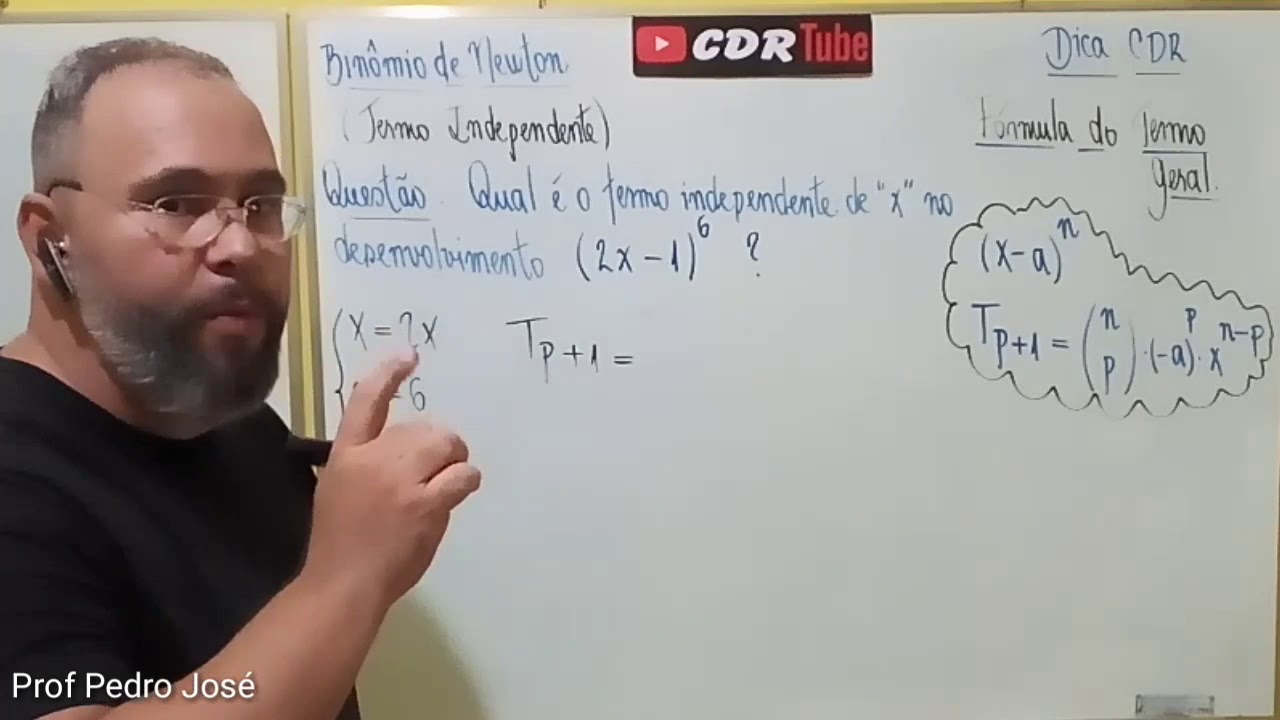 Matemática - Binômio de Newton Termo Independente