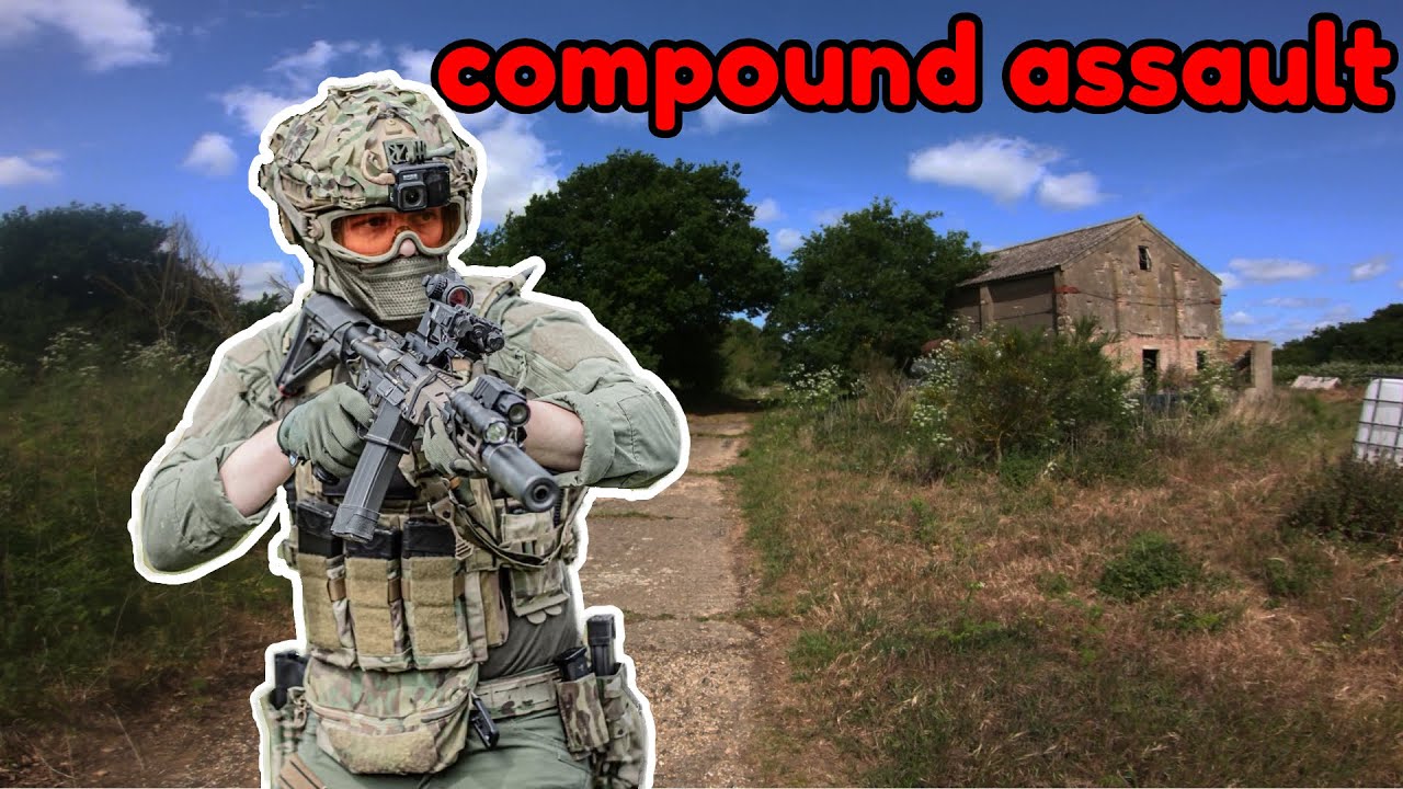 The Ultimate Compound Assault on enemy positions (Airsoft CQB MWS Gamplay!)