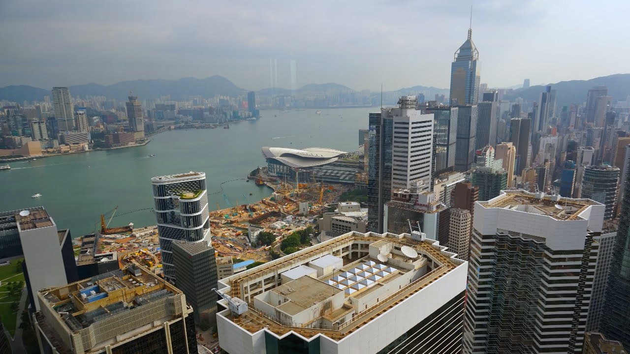 Cool drive through Hong Kong from the Island Shangri-La to HKG