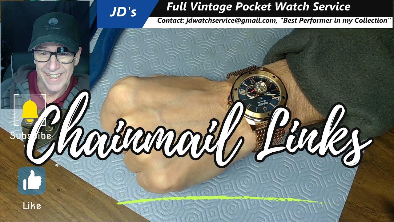 Sizing Chainmail Watch Strap
