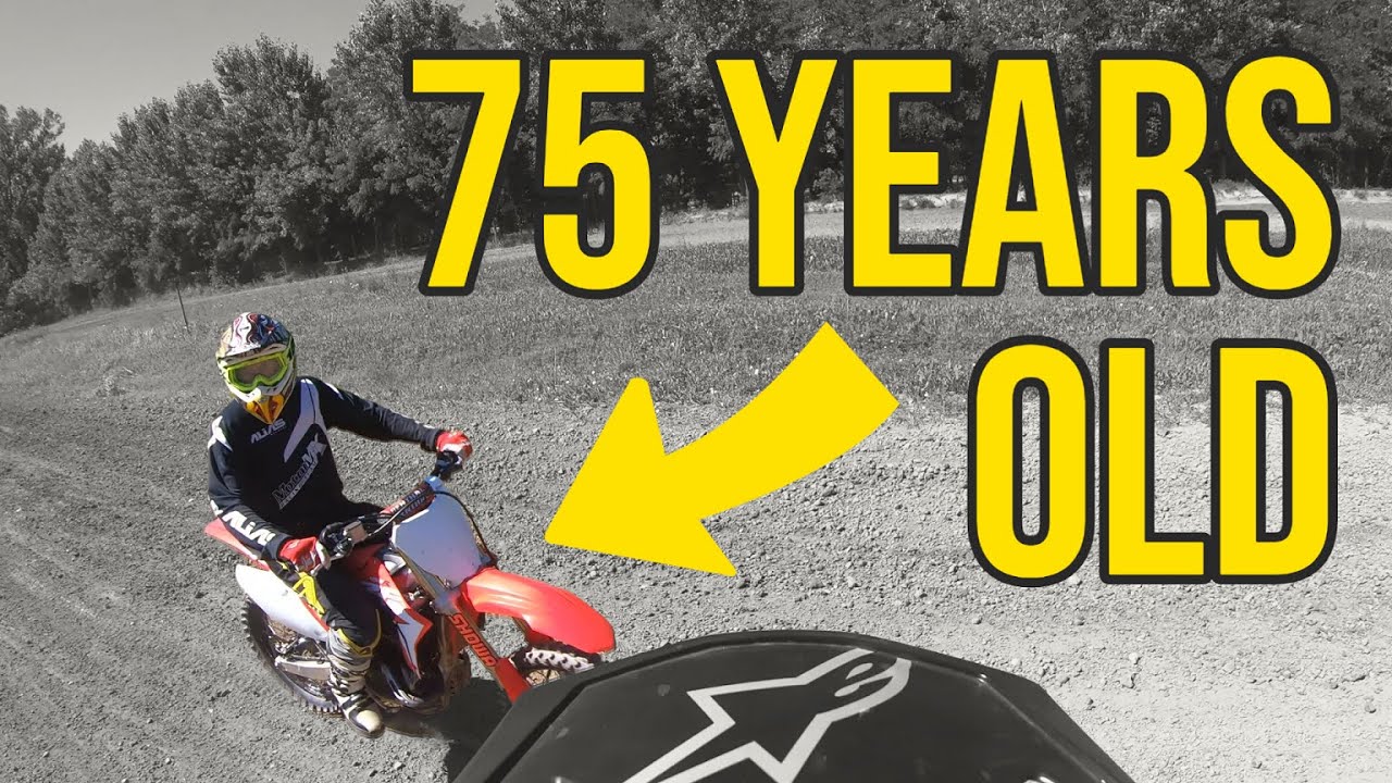 HOW FAST IS MY GRANDPA?! - Gopro Moto in VIADANA