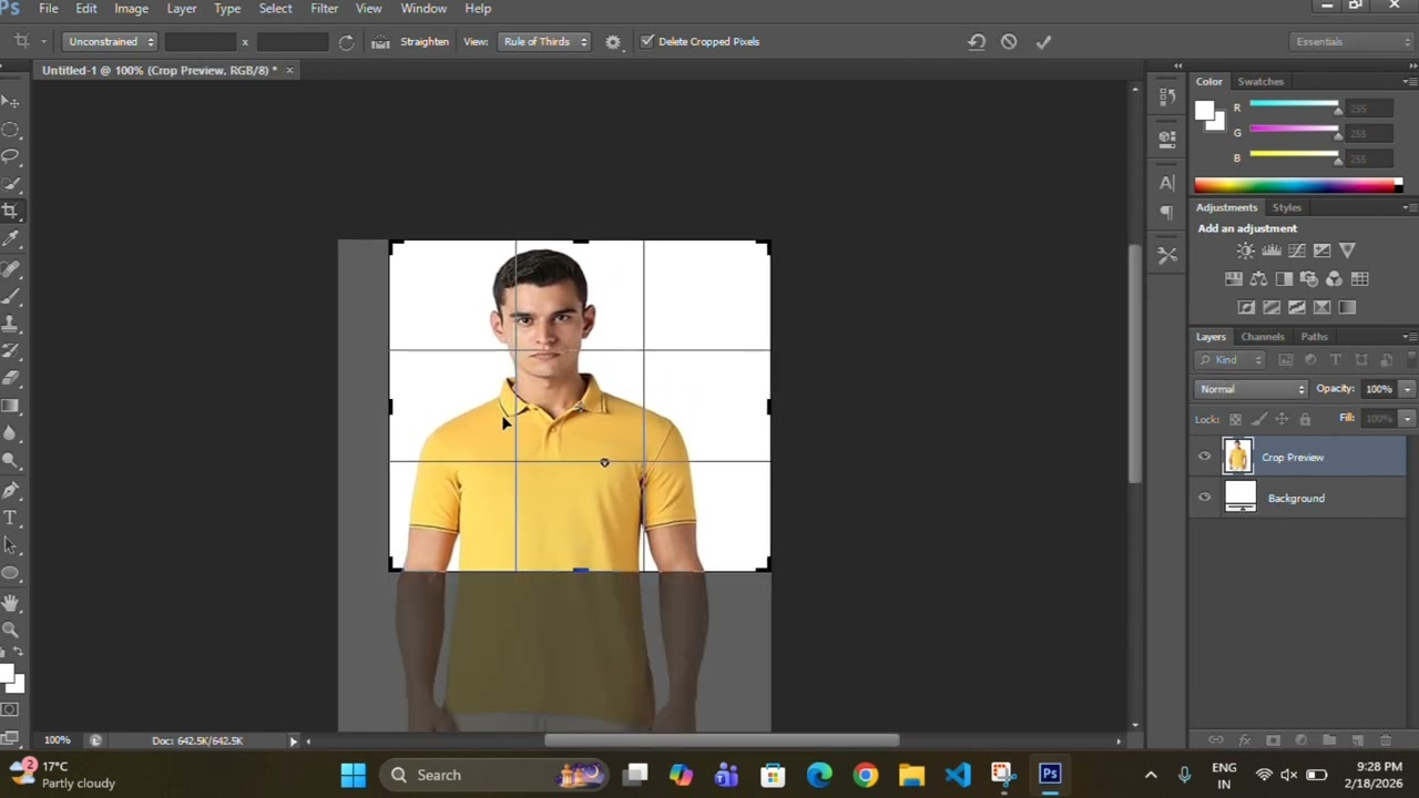 Passport Size Photo using Photoshop (5)#passportsizephoto #photoshop#learninghub #adobe 