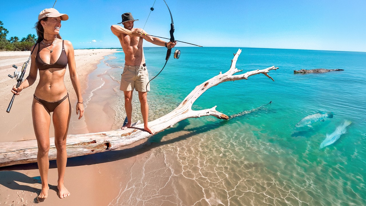 Hunting with BOW & ARROW in Remote Australia