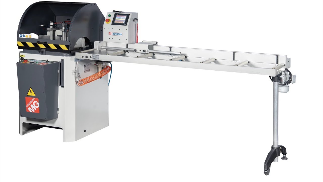 AUTOPOS Tope motorizado perfiles aluminio.