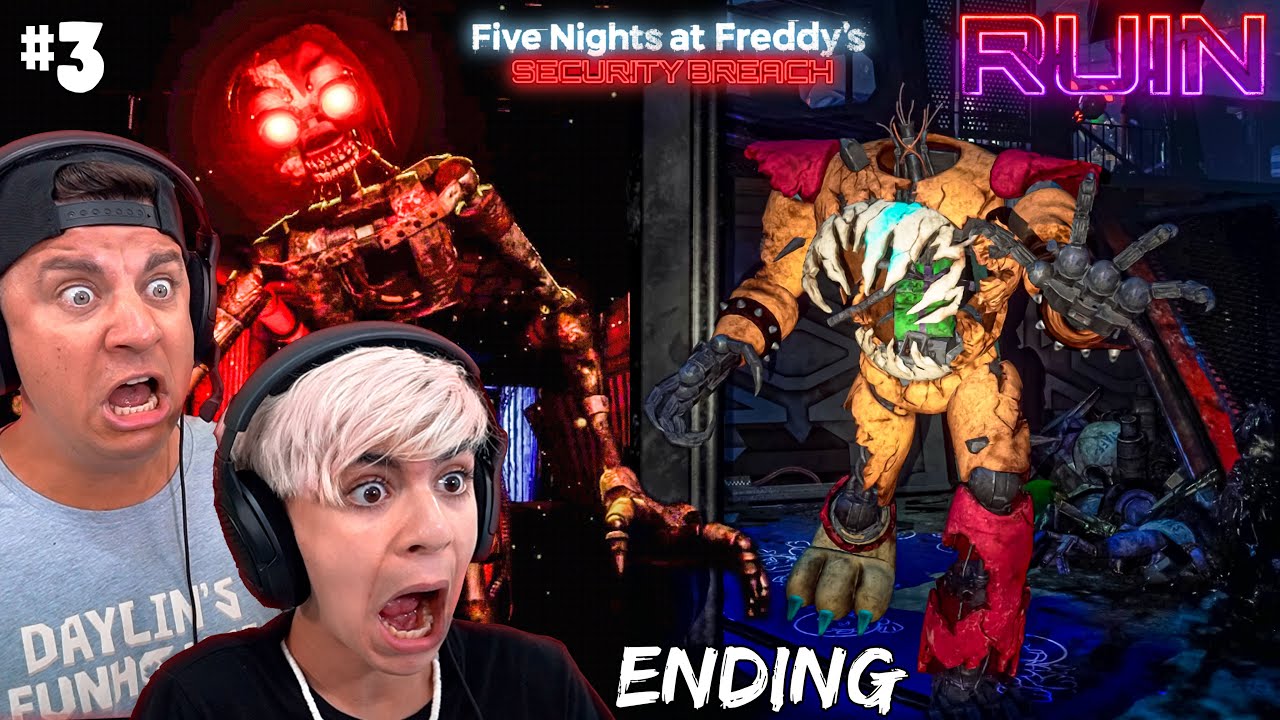 I WAS NOT EXPECTING THIS! FNAF Security Breach: RUIN (Part 3) THE END