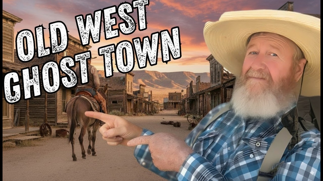 I Rode to a Ghost Town, Billy the Kid’s Hideout & an Old Ruin | 55 Minutes in the Old West