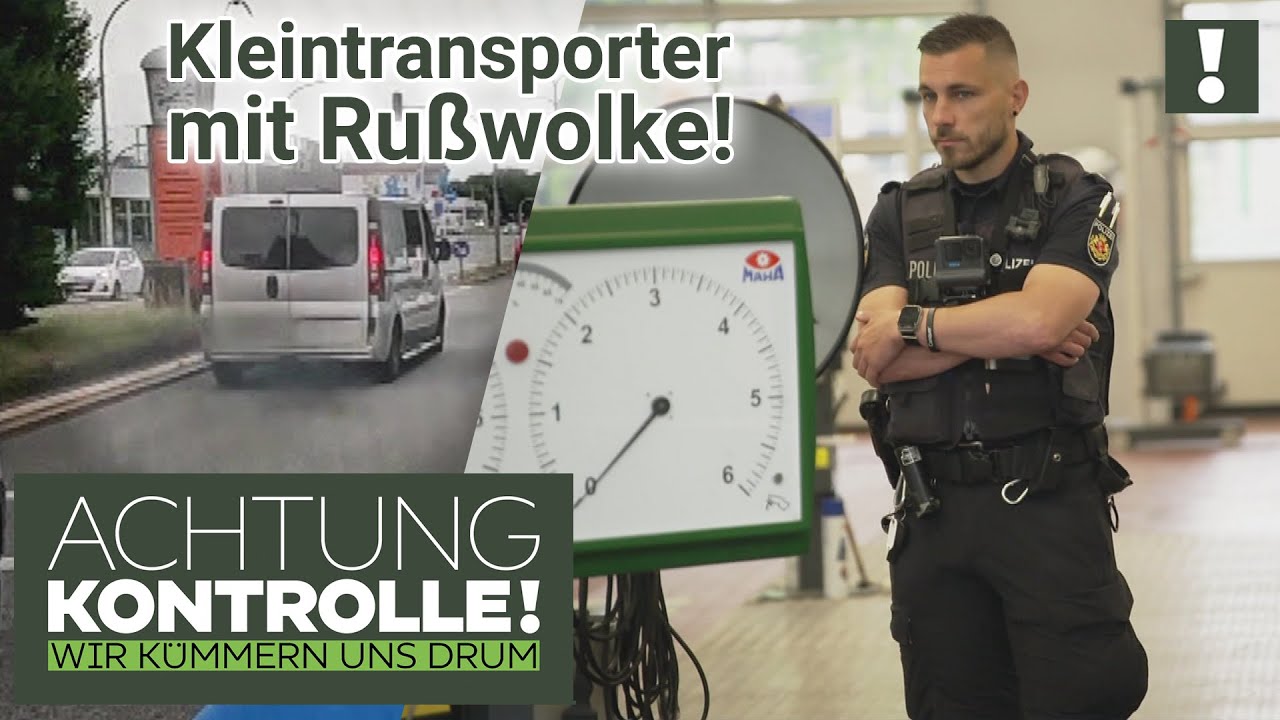 Abgaswerte viel zu hoch! Welche anderen Mängel hat dieser Kleintransporter? | Achtung Kontrolle