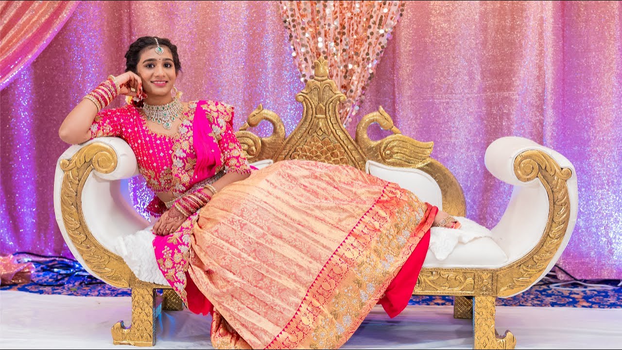 Hemaanvita’s Half Saree Ceremony || Foto Factory || Seattle, USA
