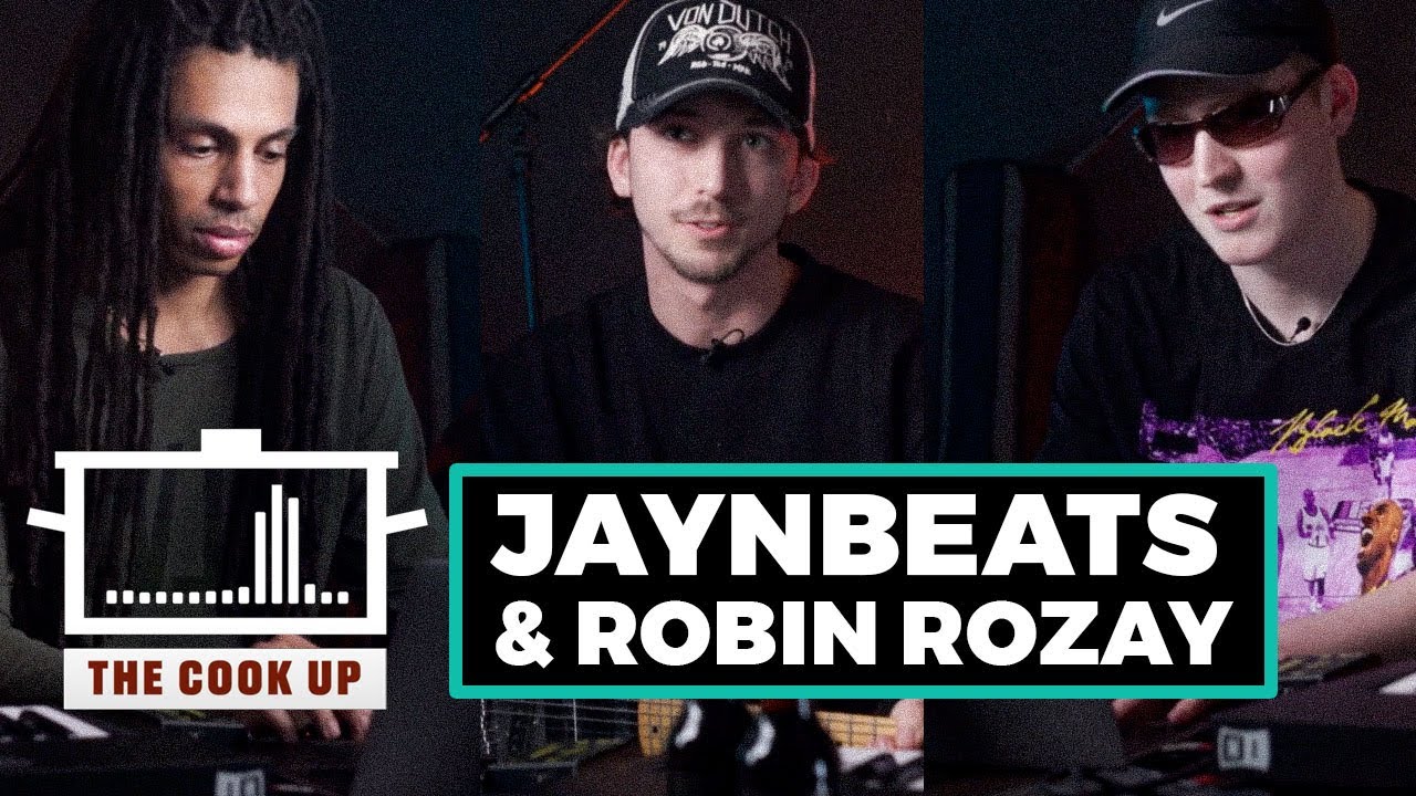 jaynbeats & Robin Rozay bauen einen Beat | The Cook Up | 16BARS