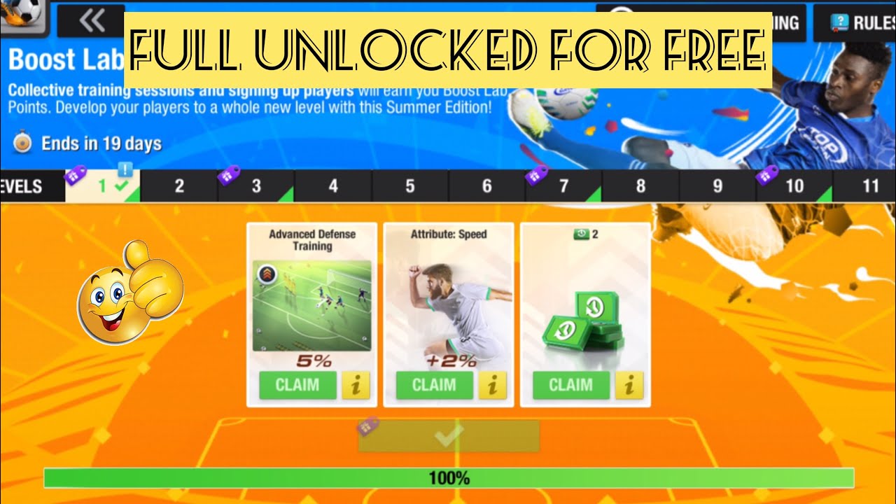 Top Eleven - Boost Lab: Summer Edition [UNLOCKED] (No Hack)