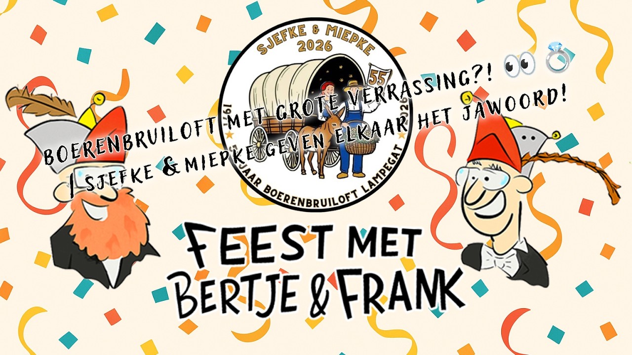 BOERENBRUILOFT MET GROTE VERRASSING?! 👀💍 | Sjefke & Miepke geven elkaar het jawoord!