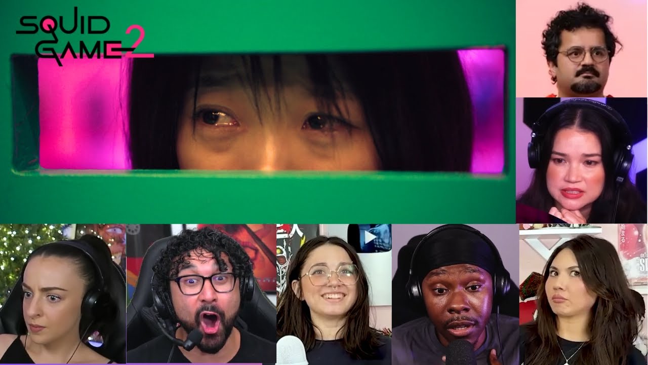 Reactors Reaction to the Mingle: Young-mi Death  | Squid Game Season 2 Episode 6 (2024)